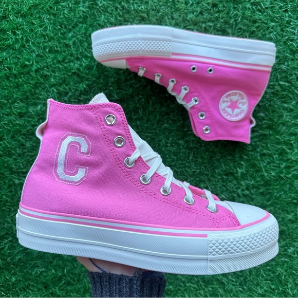 Converse Shoes - Unavailable 💝Converse Chuck Taylor All Star Ctas Lift Hi Oops Pink